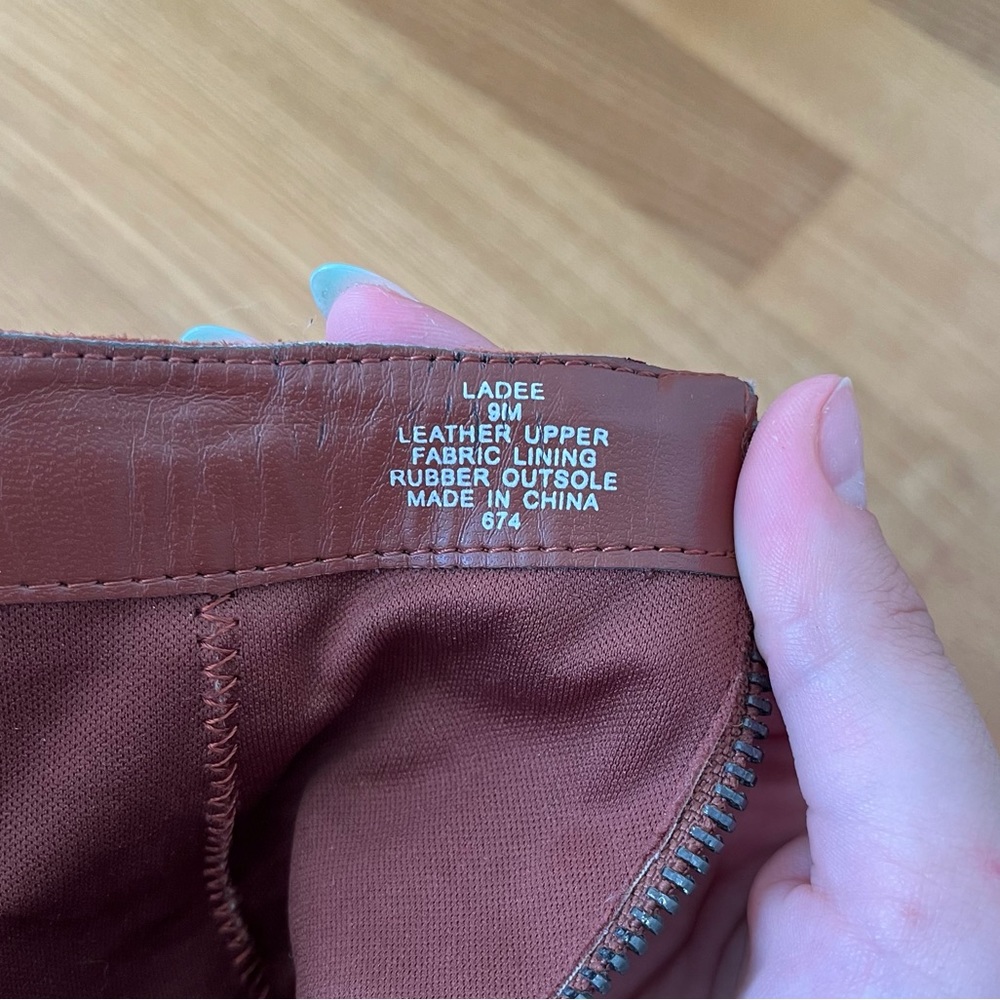 Steve Madden Ladee Rust Suede Booties - image 7